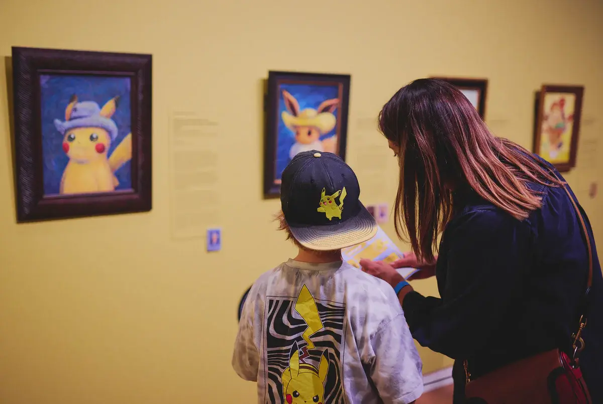 chasse au trésor pokémon au musée Van Gogh