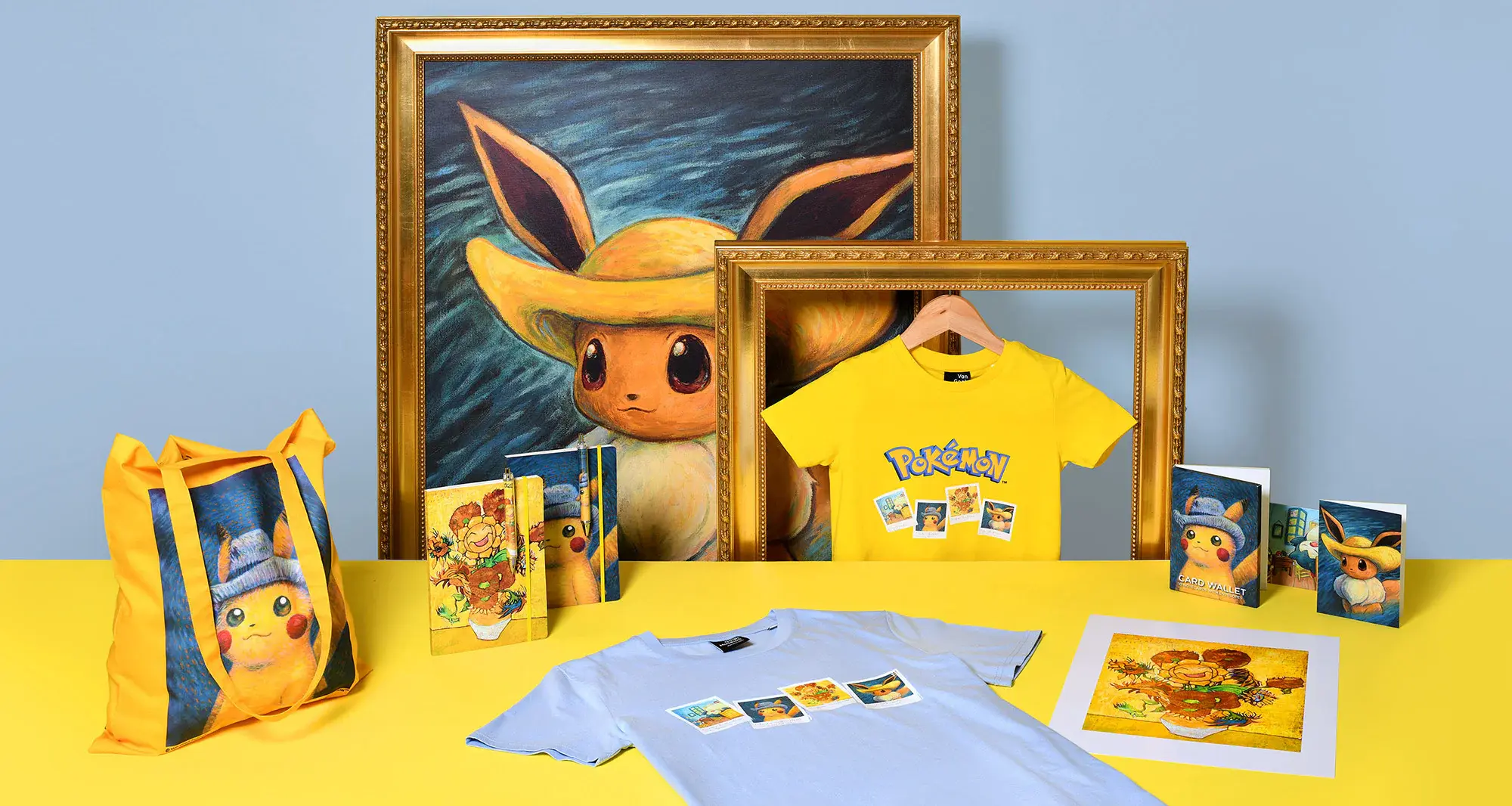 les produits exclusifs Pokémon x Van Gogh