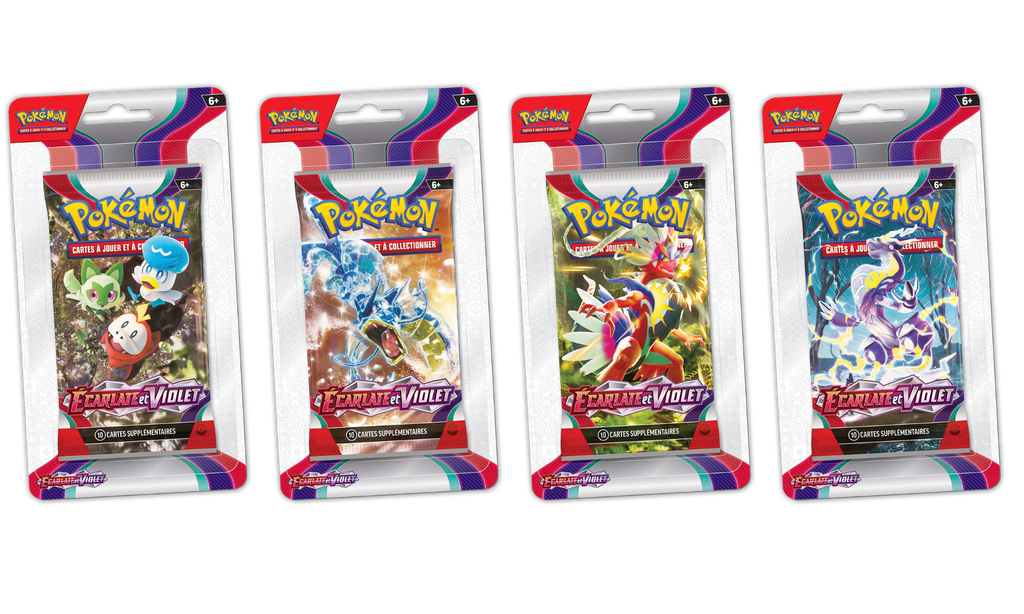 Pokémon : EV01 Écarlate & Violet - Blister Artset
