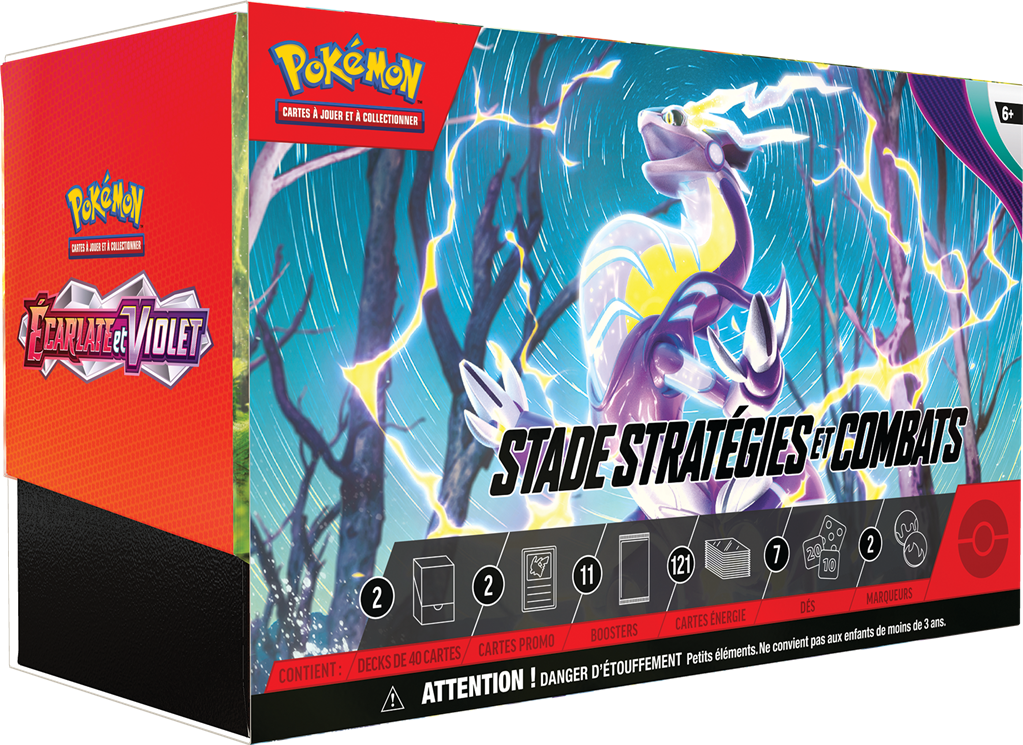 Pokémon : EV01 Écarlate & Violet - Stade Stratégies et Combats