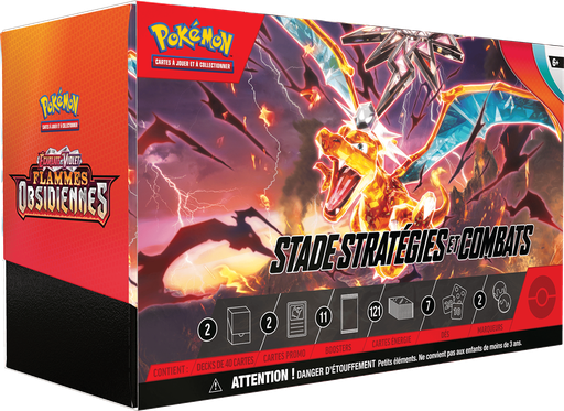 Pokémon : EV03 Flammes Obsidiennes - Stades Stratégies et Combats