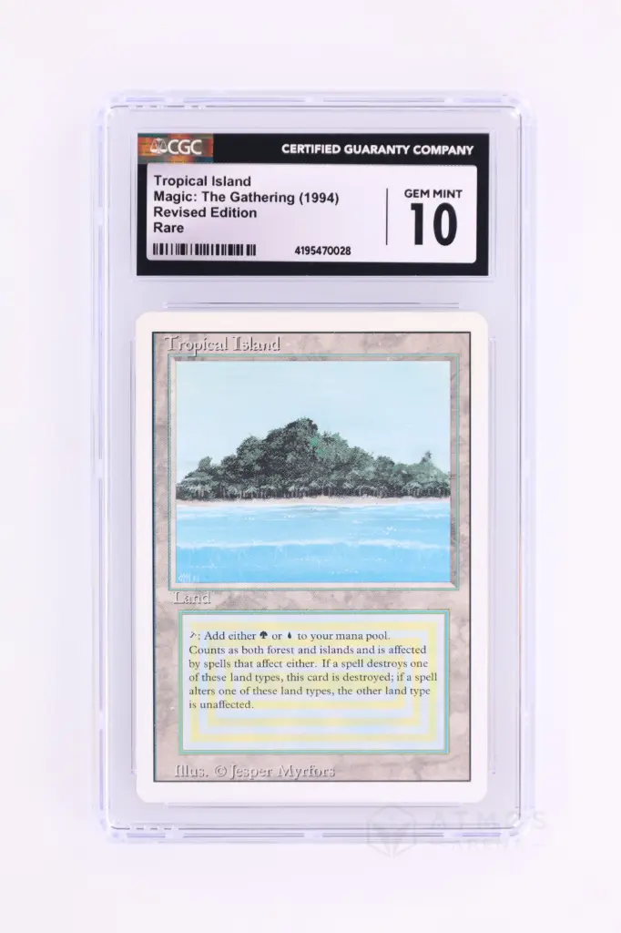 Magic The Gathering : Tropical Island 3ED-288 - CGC 10