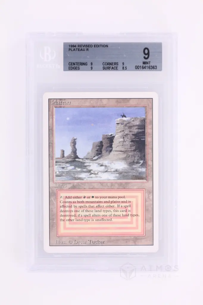 Magic The Gathering : Plateau 3ED-284 - BGS 9