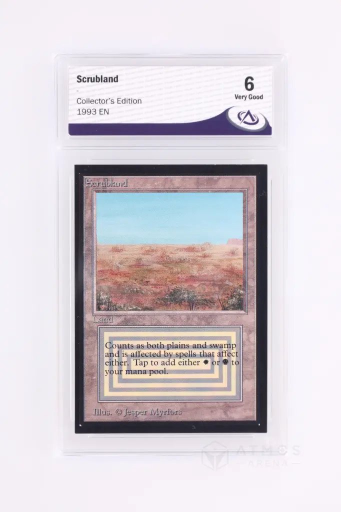 Magic The Gathering : Scrubland CED-282 - CA 6