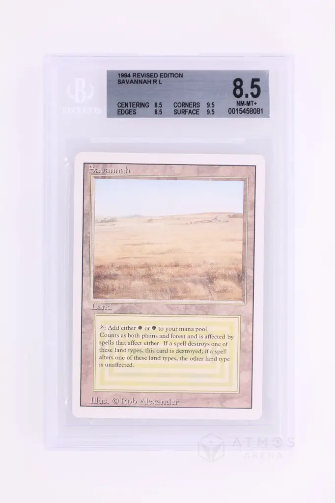 Magic The Gathering : Savannah 3ED-285 - BGS 8.5