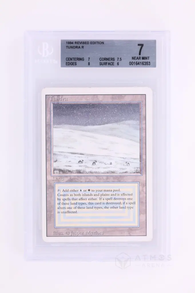 Magic The Gathering : Tundra 3ED-289 - BGS 7