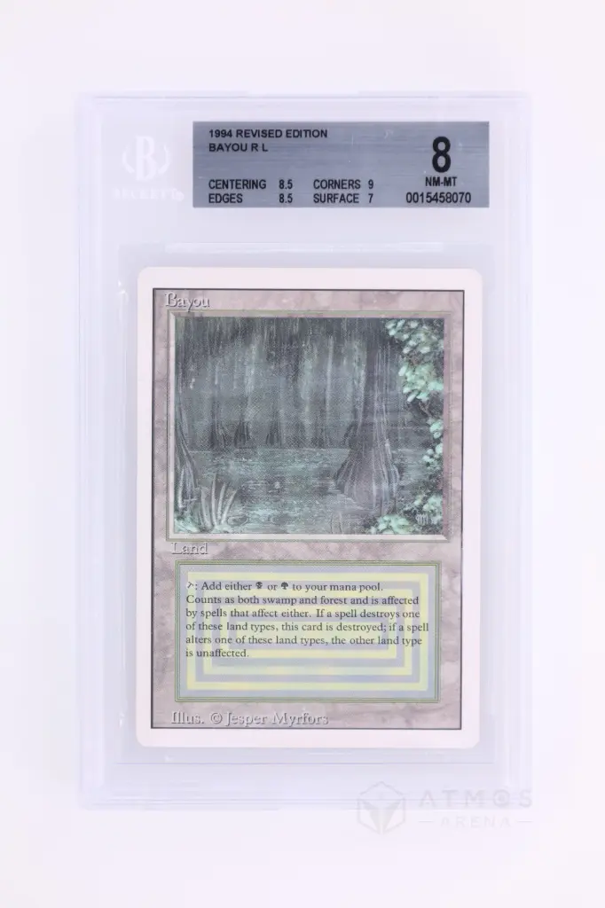 Magic The Gathering : Bayou 3ED-283 - BGS 8