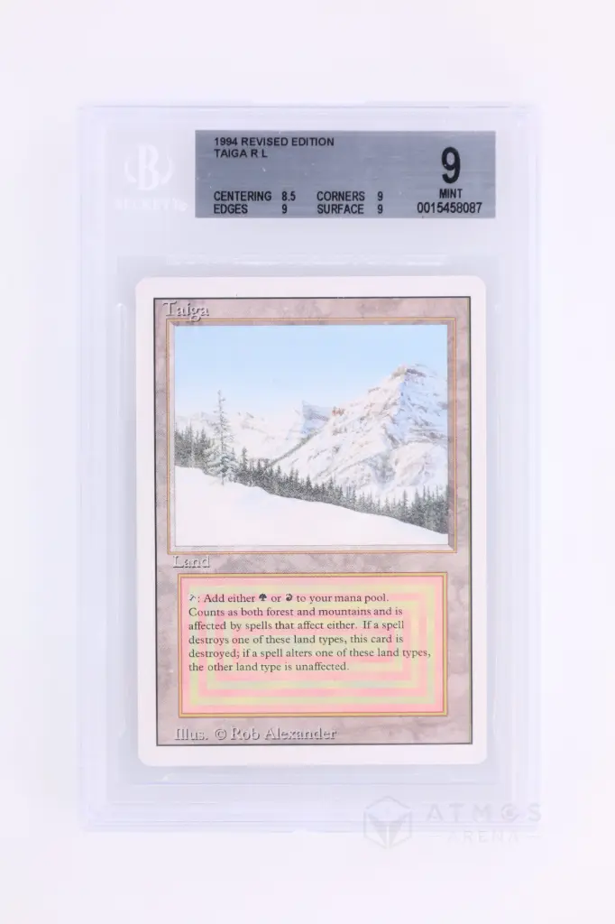 Magic The Gathering : Taiga 3ED-287 - BGS 9