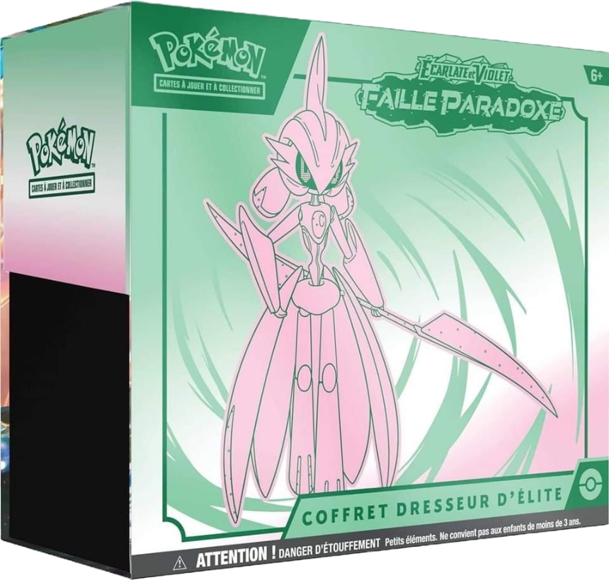 Pokémon : EV04 Faille Paradoxe - ETB Coffret Dresseur d'Élite