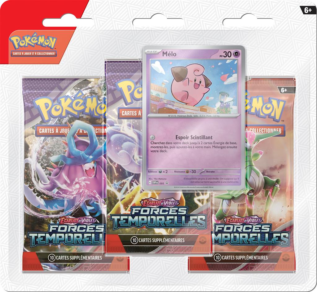 Pokémon : EV05  Forces Temporelles - Tripack