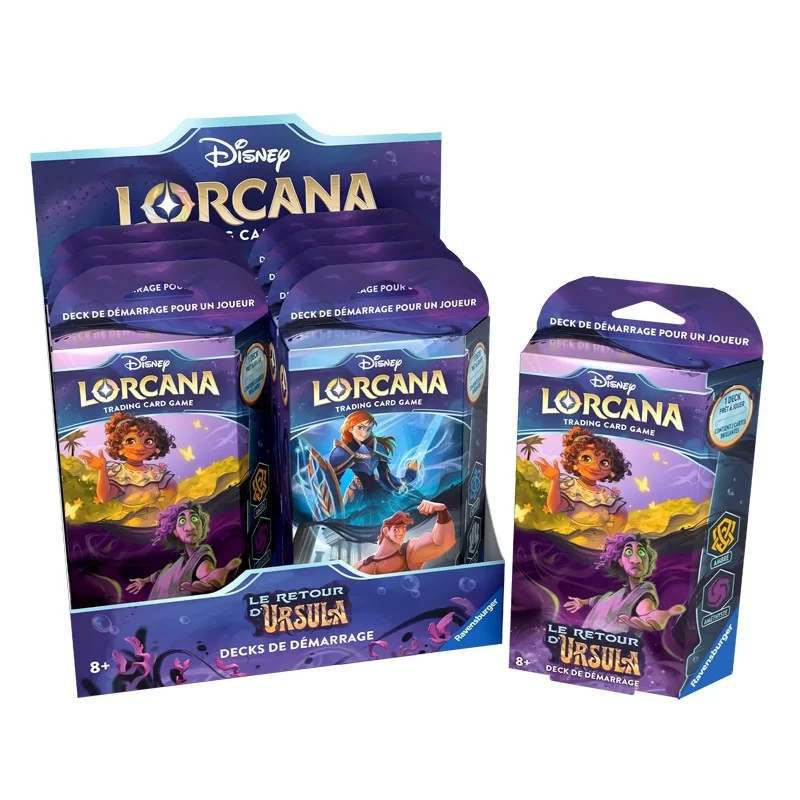 Disney Lorcana : Chapitre 4 - Le retour d'Ursula - Deck de démarrage 
