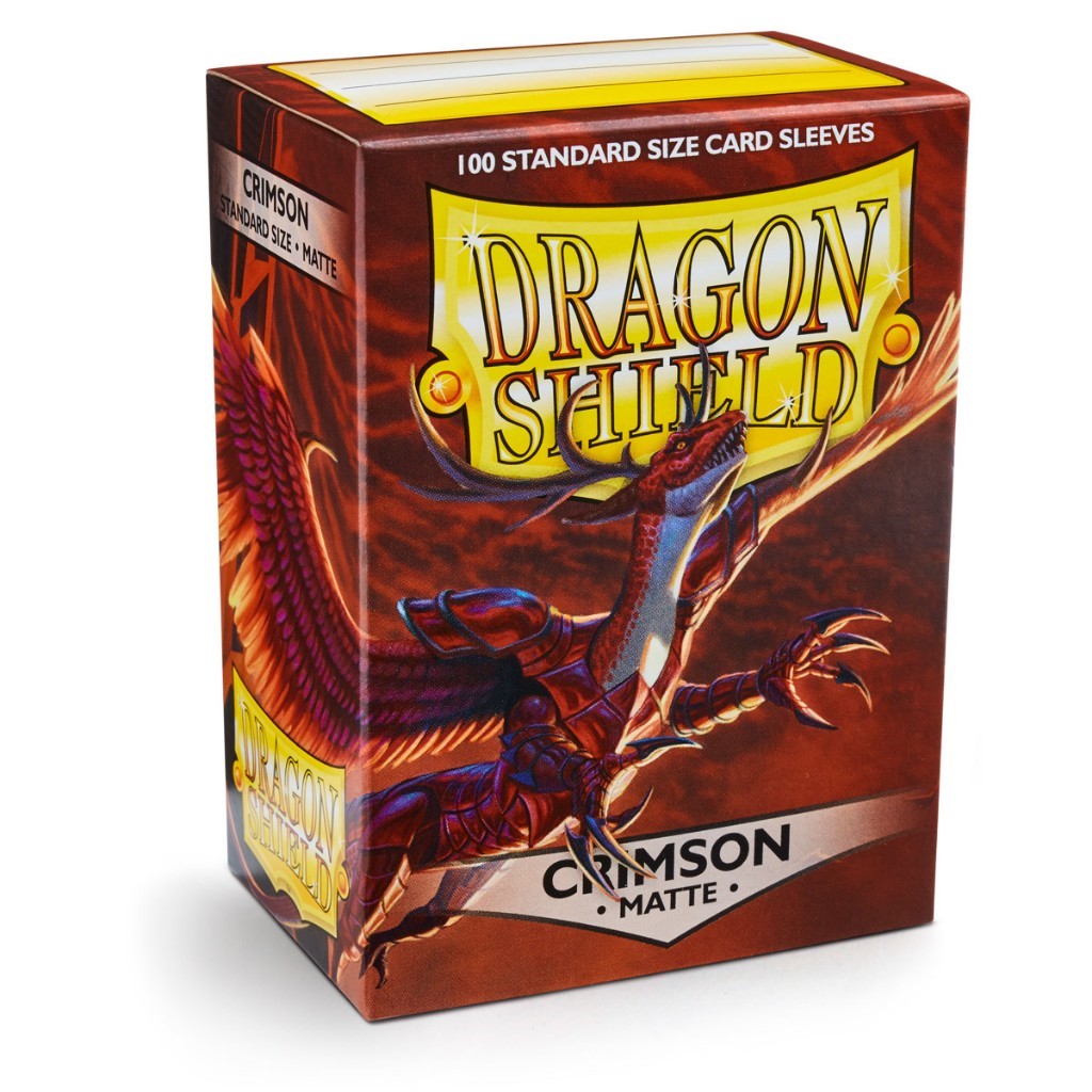 Dragon Shield : Standard Sleeves - Matte Carmin (100 Sleeves) 
