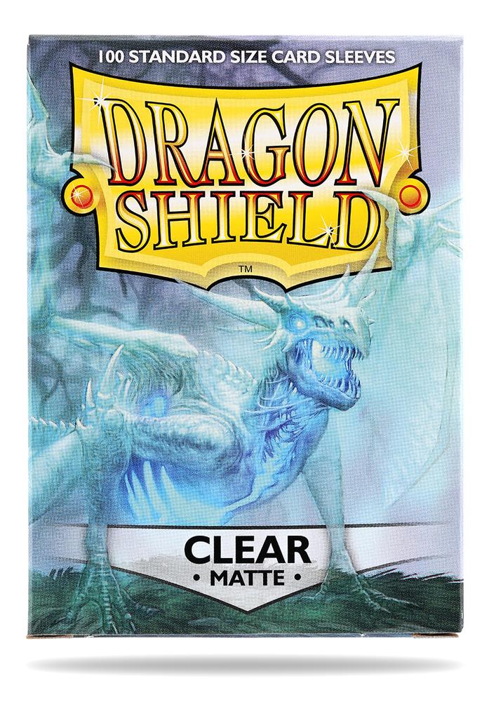 Dragon Shield : Standard Sleeves - Clear Transparent (100 Sleeves) 