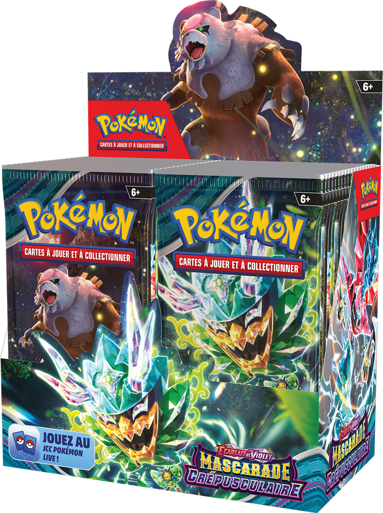 Pokémon : EV06 Mascarade Crépusculaire - Display