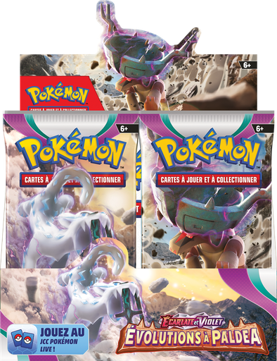 Pokémon : EV02  Évolutions à Paldea - Display