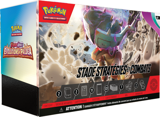 Pokémon : EV02 Évolutions à Paldea - Stade Stratégies et Combats