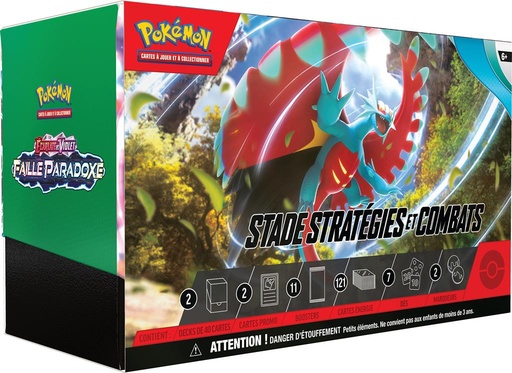 Pokémon : EV04 Faille Paradoxe - Stade Stratégies et Combats