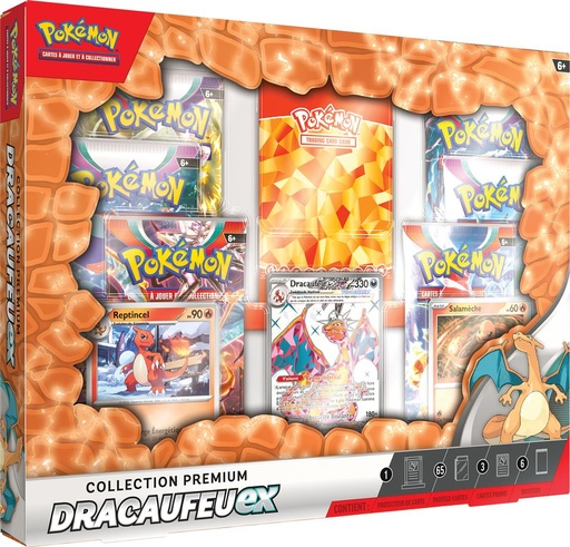 Pokémon : Dracaufeu EX - Coffret Collection Premium