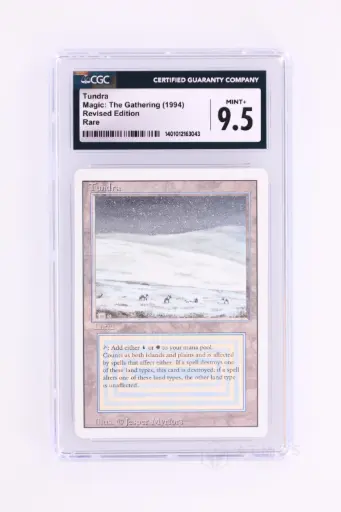 [1401012163043] Magic The Gathering : Tundra 3ED-289 - CGC 9.5