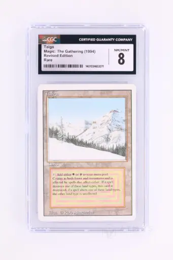 [1401034653071] Magic The Gathering : Taiga 3ED-287 - CGC 8