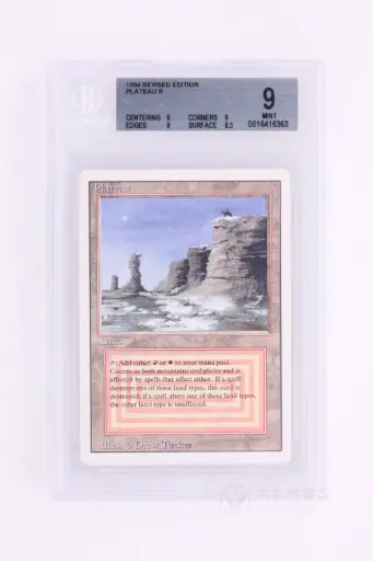 [0016416363] Magic The Gathering : Plateau 3ED-284 - BGS 9