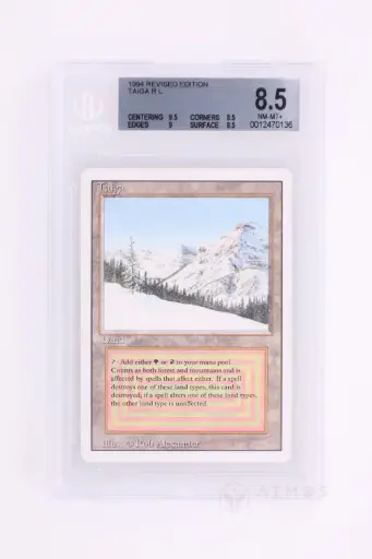 [0012470136] Magic The Gathering : Taiga 3ED-287 - BGS 8.5