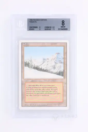 [0015458089] Magic The Gathering : Taiga 3ED-287 - BGS 8