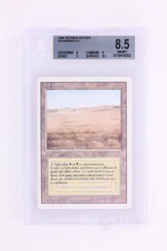 [0016416352] Magic The Gathering : Savannah 3ED-285 - BGS 8.5
