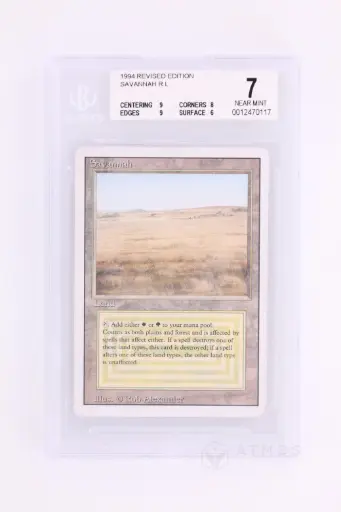 [0012470117] Magic The Gathering : Savannah 3ED-285 - BGS 7