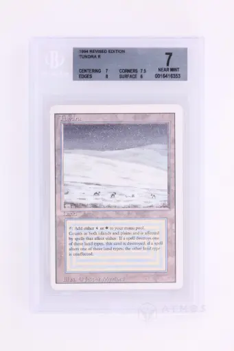 [0016416353] Magic The Gathering : Tundra 3ED-289 - BGS 7