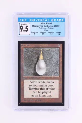 [3886721026] Magic The Gathering : Mox Pearl CED-264 - CGC 9.5