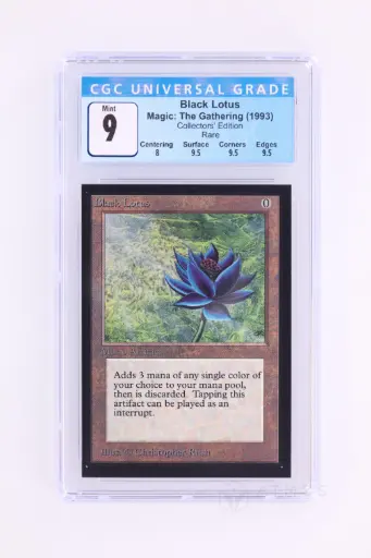 [3886721002] Magic The Gathering : Black Lotus CED-233 - CGC 9