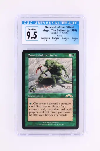 [4045986318] Magic The Gathering : Survival of the Fittest EXO-129 - CGC 9.5