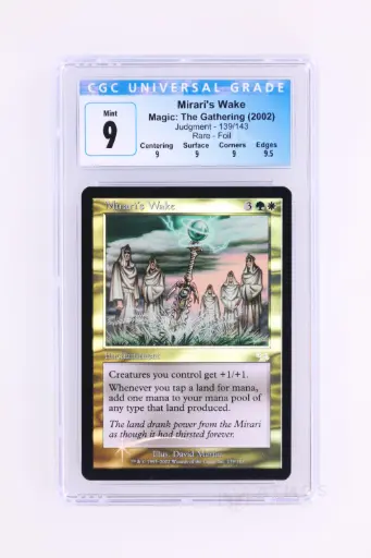 [3987358085] Magic The Gathering : Mirari's Wake JUD-139 - CGC 9