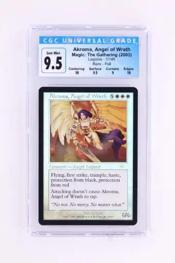[4226308006] Magic The Gathering : Akroma, Angel of Wrath LGN-1 - CGC 9.5