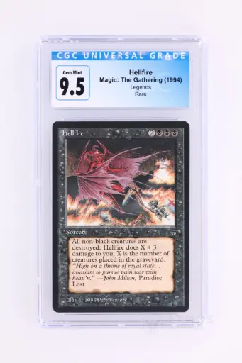 [4162403145] Magic The Gathering : Hellfire LEG-105 - CGC 9.5