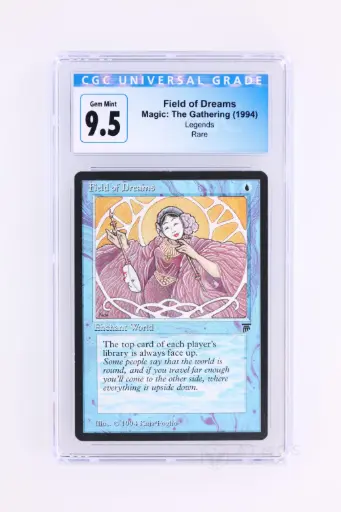[4162403113] Magic The Gathering : Fields of Dreams LEG-55 - CGC 9.5