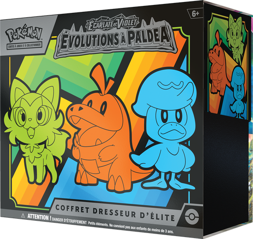Pokémon : EV02  Évolutions à Paldéa - ETB Coffret Dresseur d'Élite