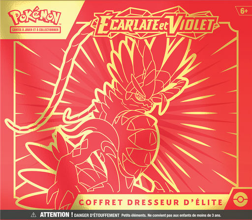 Pokémon : EV01 Écarlate & Violet - ETB Coffret Dresseur d'Élite