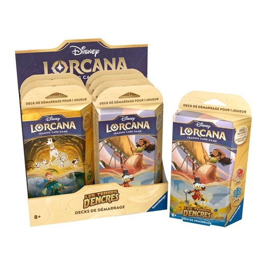 Disney Lorcana : Chapitre 3 - Les Terres d'Encres - Deck Display