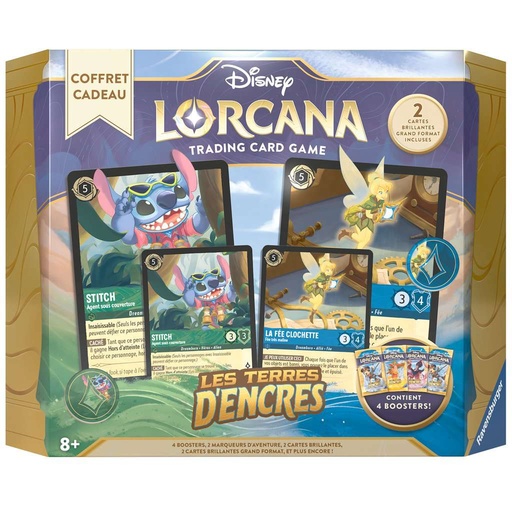 Disney Lorcana : Chapitre 3 - Les Terres d'Encres - Coffret cadeau
