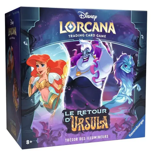Disney Lorcana : Chapitre 4 - Le Retour d'Ursula - Coffret Trésor des Illumineurs (Trove Pack)