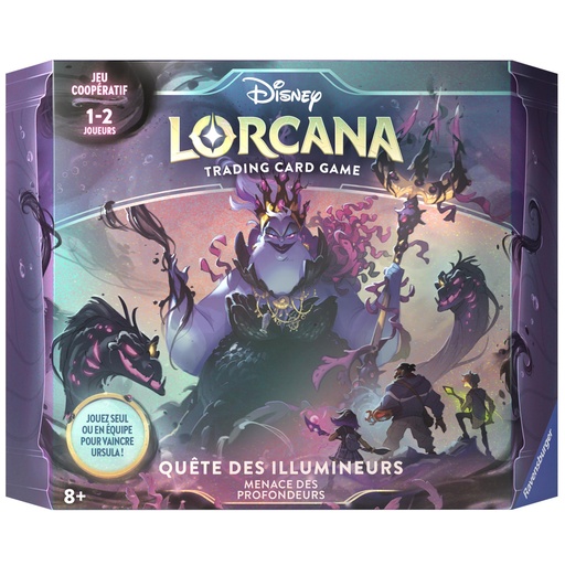 Disney Lorcana : Chapitre 4 - Le Retour d'Ursula - Coffret Quête des Illumineurs