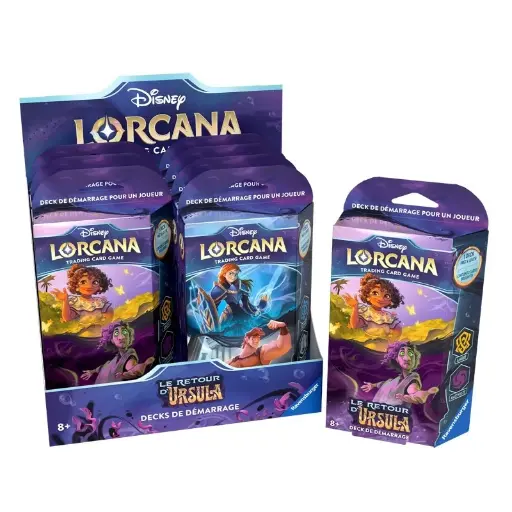 Disney Lorcana : Chapitre 5 - Le retour d'Ursula - Deck de démarrage 