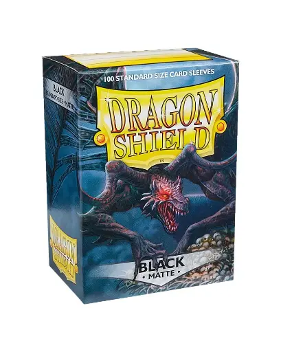 Dragon Shield : Standard Sleeves - Matte Noir (100 Sleeves) 