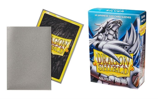 Dragon Shield : Small Sleeves - Matte Argent (60 Sleeves) 