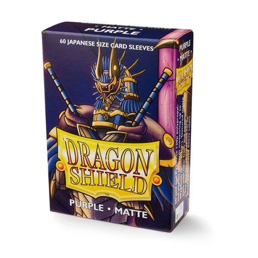 Dragon Shield : Small Sleeves - Matte Violet (60 Sleeves)