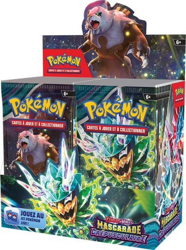 Pokémon : EV06 Mascarade Crépusculaire - Display