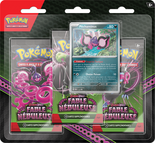 Pokémon : EV6.5 Fable Nébuleuse - Tripack