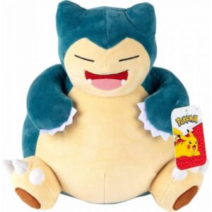 Pokemon 12  Snorlax Plush Stuffed Animal Toy - Officially Licensed - Gift for Kids